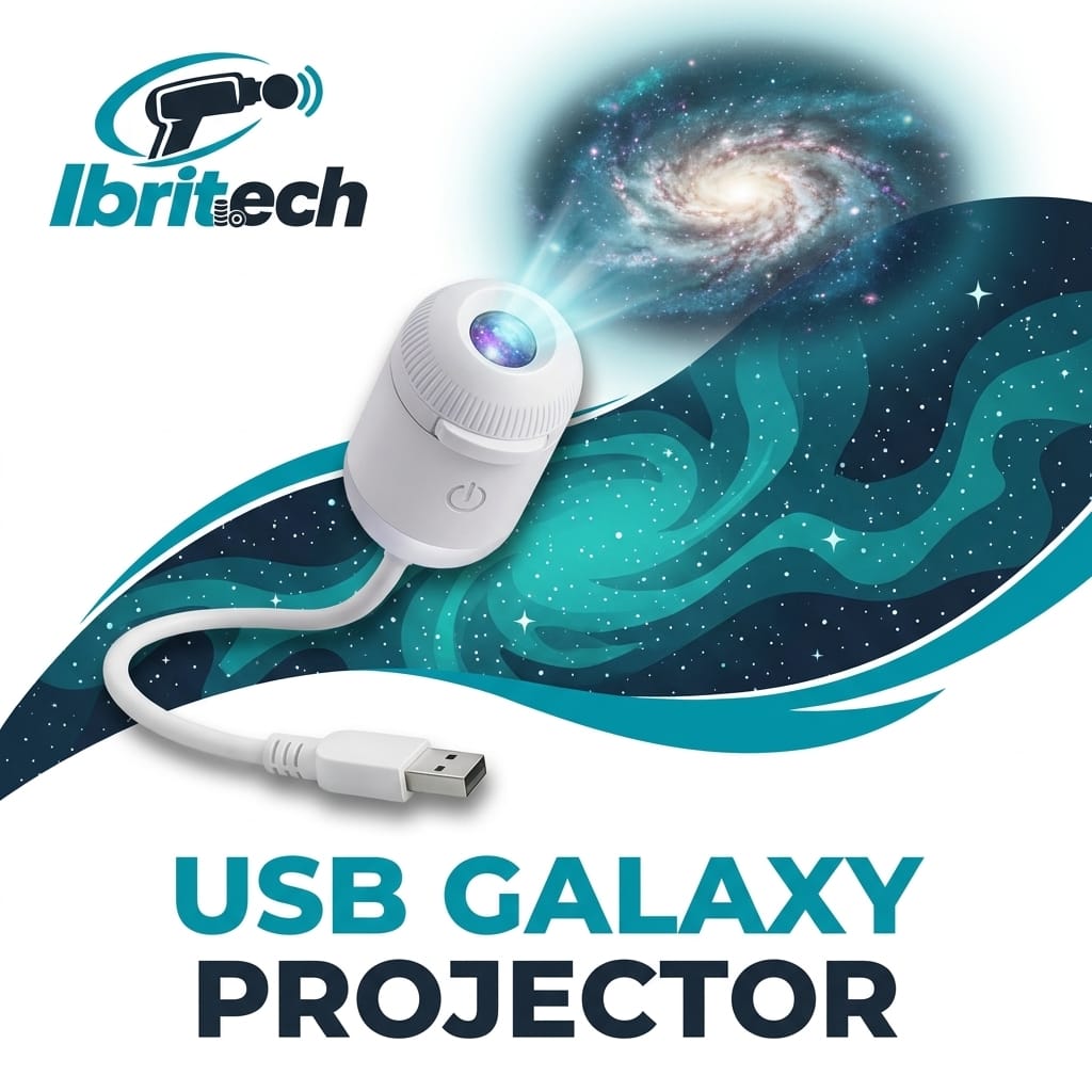 Moon & Galaxy Projection Night Light