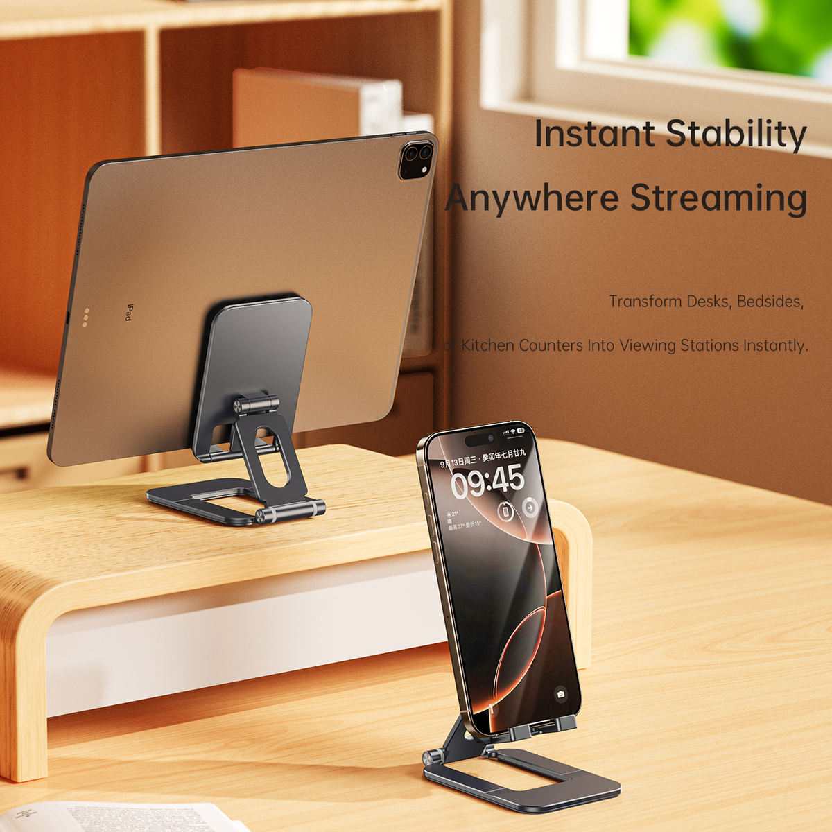 T2 Folding Mobile Phone & Tablet Stand