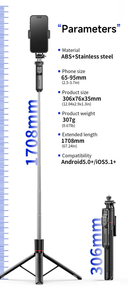 F16 Multi-Function Smart Selfie Stick