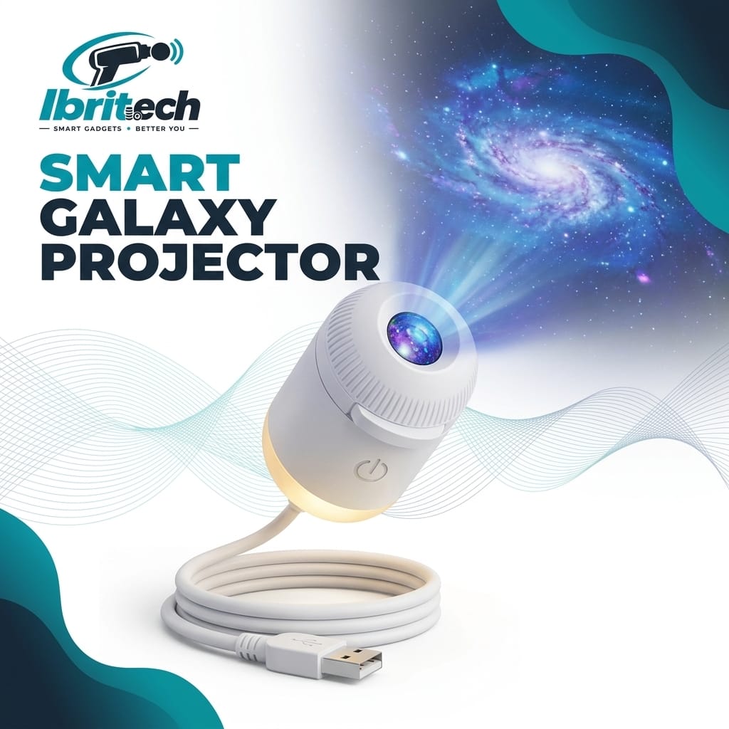 Moon & Galaxy Projection Night Light