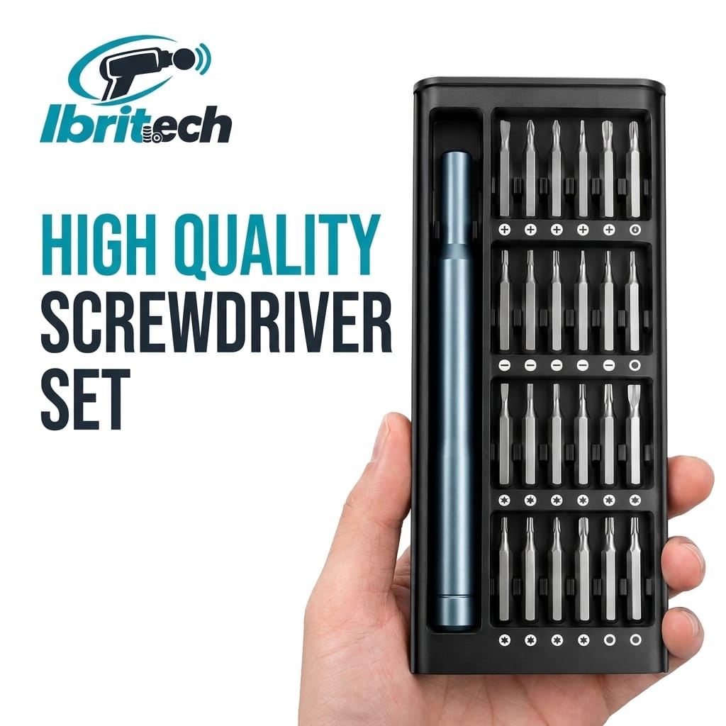 25-in-1 Pocket Precision Ratchet Tool Set