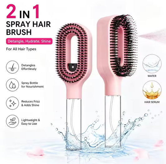 Refillable Water & Serum Hair Brush