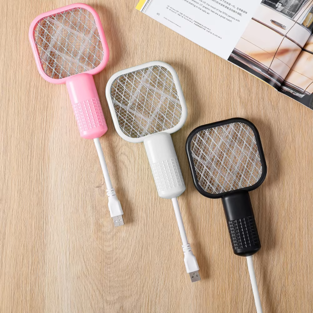 Compact USB 5-Layer Electric Fly Swatter