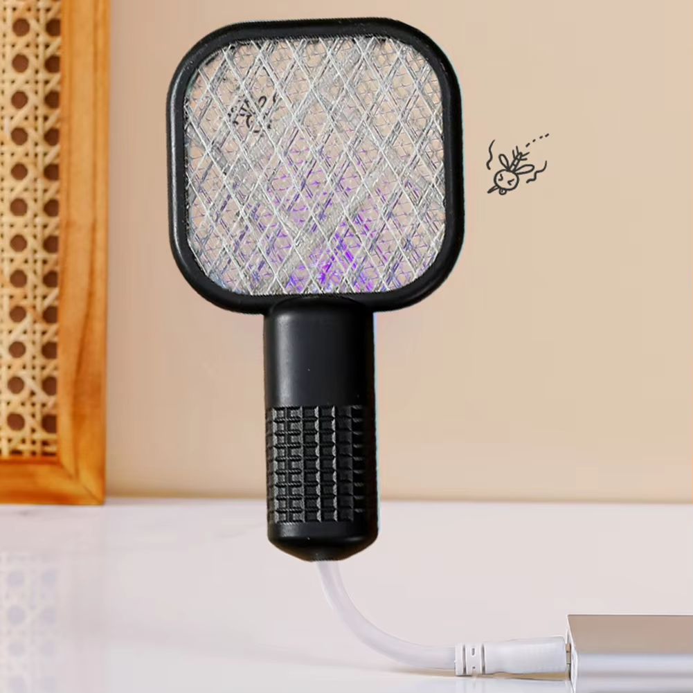 Compact USB 5-Layer Electric Fly Swatter