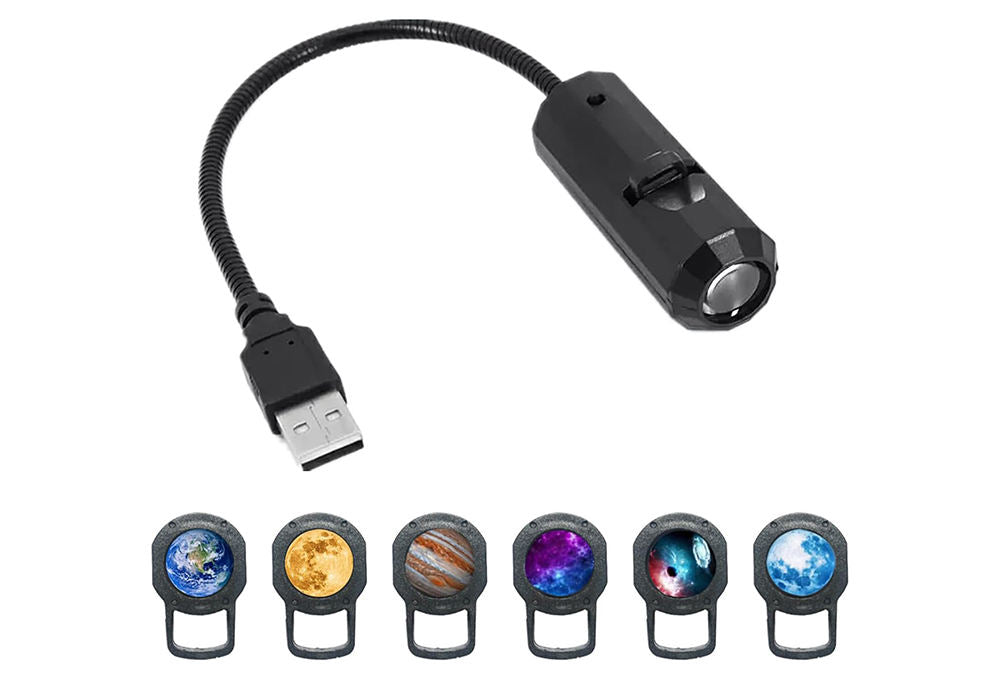 Moon & Galaxy Projection Night Light
