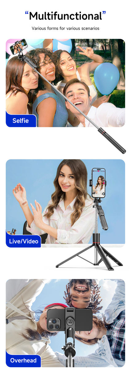 F16 Multi-Function Smart Selfie Stick