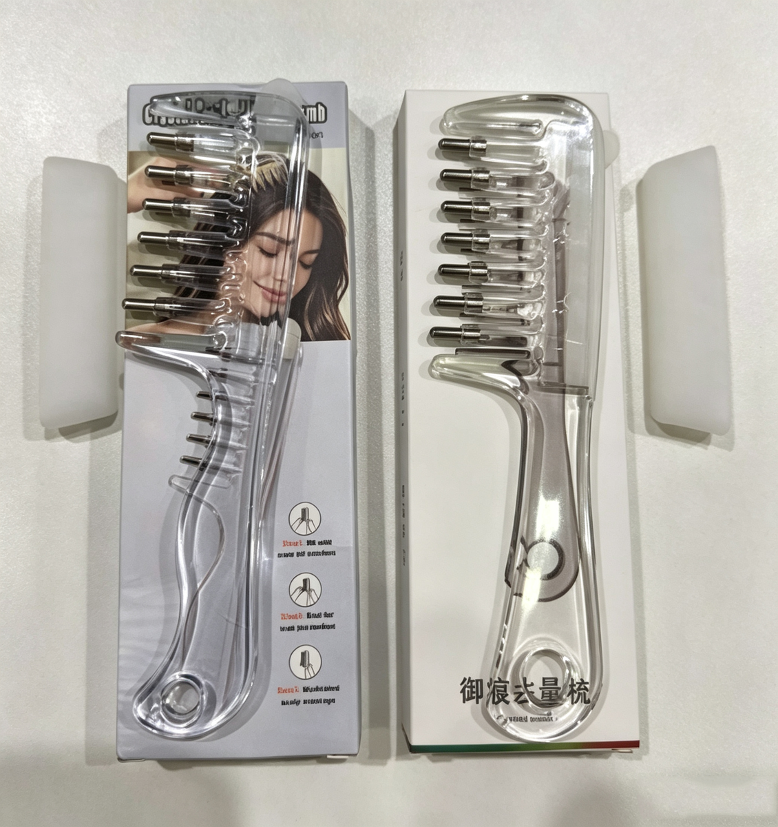 Bamboo Hair Growth Oil Applicator Comb