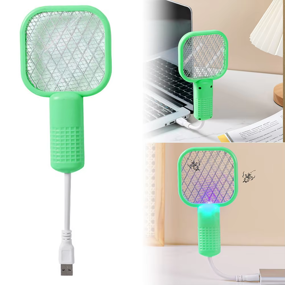 Compact USB 5-Layer Electric Fly Swatter
